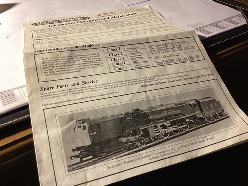 Hornby locomotive operation - hornby,