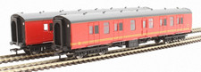 Bachmann 39-001Y MK1 BG Twin Pack Royal Mail Red ModelZone Exclusive OO Gauge
