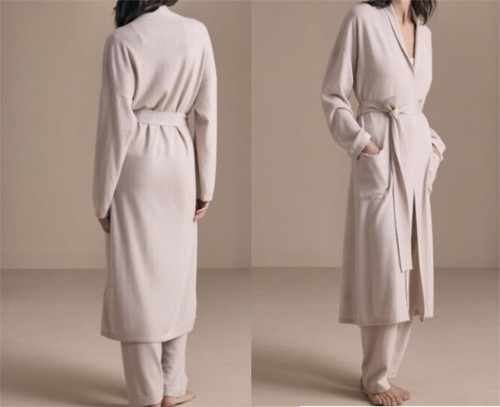 Frette sugar robe brand new - sugar,