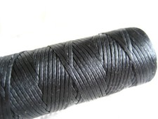 30meter flat black waxed