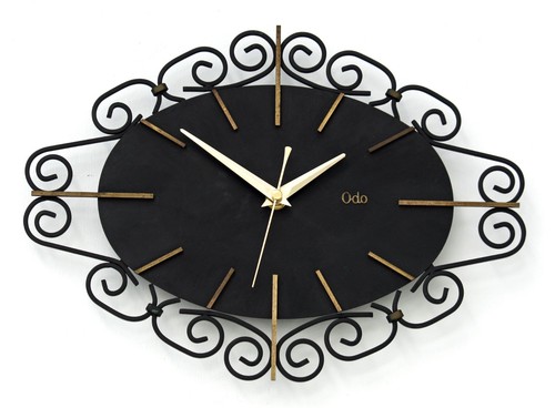 Vintage 33cm odo sunburst wall - vintage,