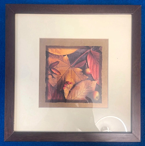 Framed autumn botanical - framed, wall