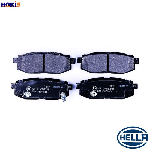 Brake pad set disc - pad,