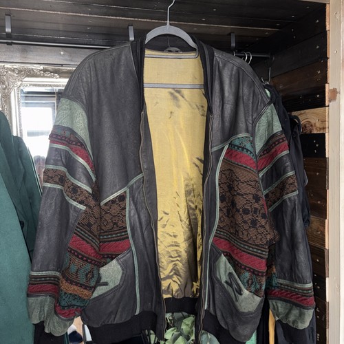 Vintage aztec navajo bomber - aztec,