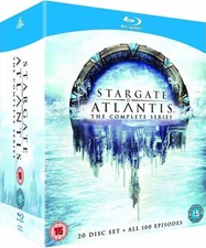 Stargate Atlantis Seasons 1 to 5 Complete Collection Blu-Ray