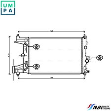 RADIATOR ENGINE COOLING
