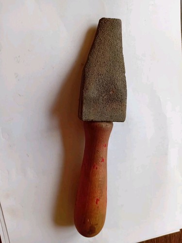 Vintage handled carborundum - vintage,