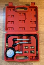 0-300PSI Engine Compression Gauge Tester Petrol Gas Cylinder Pressure Test Tools