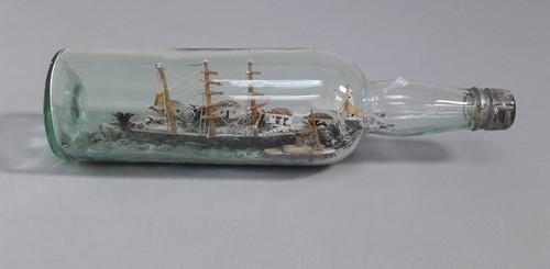 Vintage galleon sailing ship