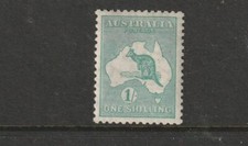 STAMPS AUST   KANGAROO  1/-