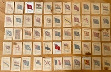 Circa 96  Kensitas silk British empire and National flags 