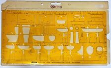 Rotring, Vintage Sanitärobjekte II 1:20 Art. 853 798