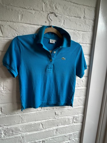 Lacoste cropped polo shirt - lacoste,
