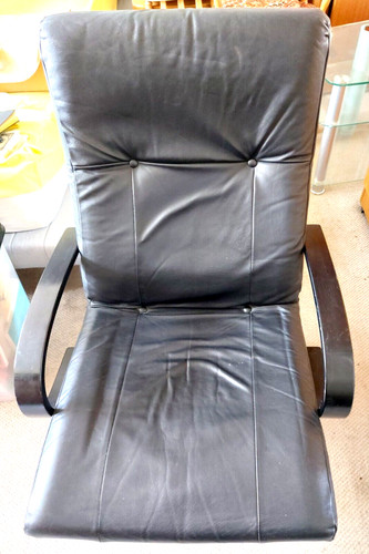 Swivel lounge armchair - , in