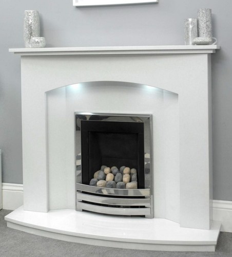 Marble surround - (white), 48"