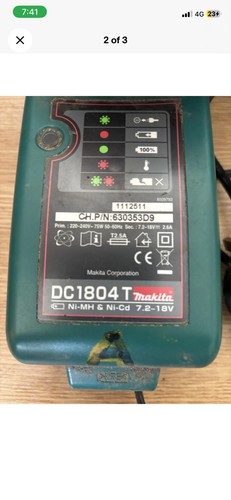 Makita dc1804t battery charger - makita,