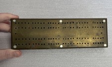 Antique vintage brass cribbage - antique,