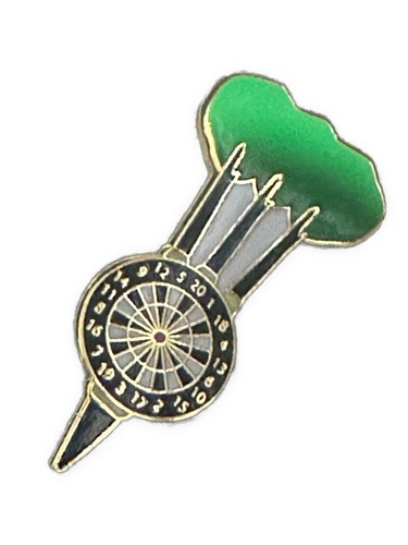 Darts enamel lapel - darts, badge