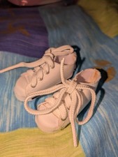 BJD Mini Dollfie Dream White Shoes Trainers Azone MMD Fits MDD Doll