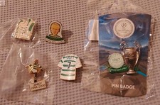 Celtic FC , Jinky Johnston  , Lisbon  Pins  Badges X5