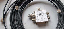 GPS Source S14-A05 Standard GPS 4-Way Splitter Amplified & 2x Coaxial LBC240 10M
