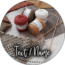 Knitting Wool Cake Topper