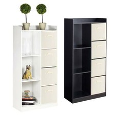 Tall Wooden 7 Cube Cupboard