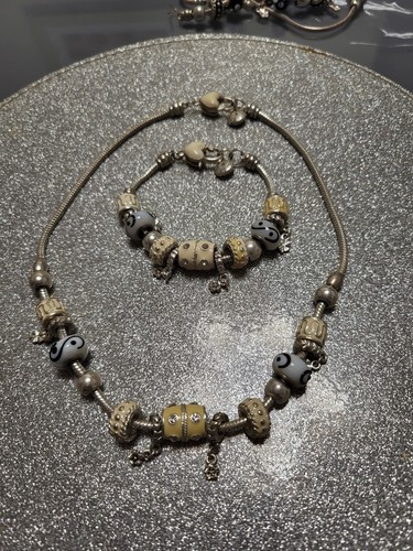Necklace and bracelet snake - necklace,