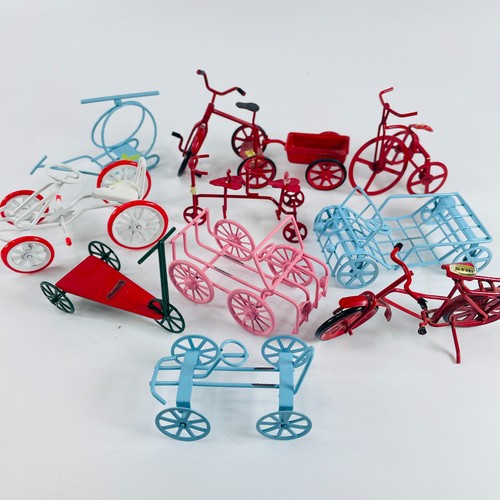 Metal christmas ornaments - 10,