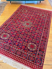 Large Turkamen Turkomen Handwoven wool rug excellent condition approx 3m x 2m