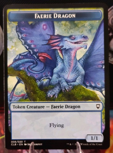 Faerie dragon token commander - faerie,