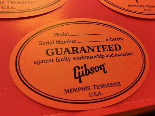 Gibson memphis orange - memphis,