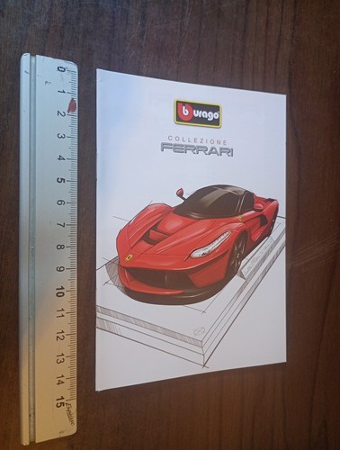 Ferrari burago 2015 catalog - ferrari,