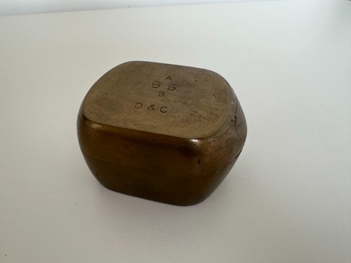 Vintage antique heavy brass - vintage,