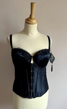 *Janet Reger* Black Silk Satin