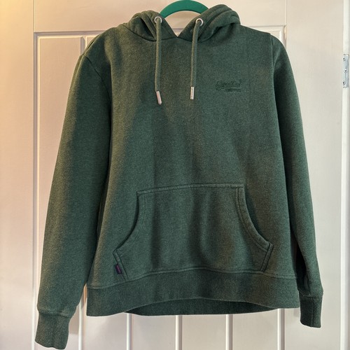 Super dry ladies green hoodie - green,