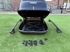 Thule Ocean 80 Roof Box + Crossbars & Mounting Kit - Fits Mercedes EQB