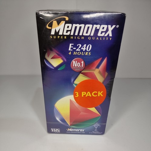 Triple pack memorex - pack, e-240