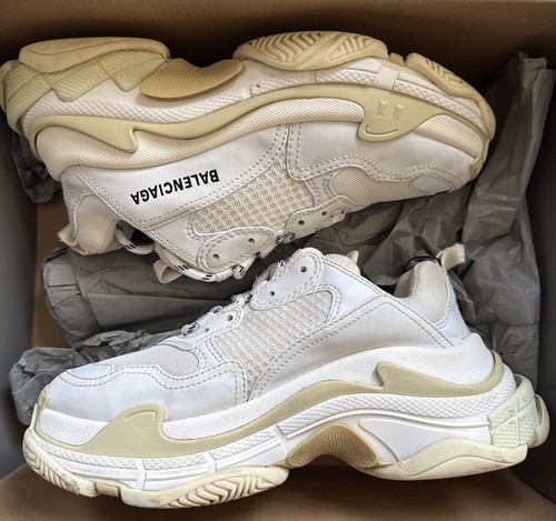 Balenciaga triple white - s,