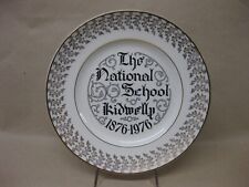 Kidwelly Wales Display Plate The National School Kidwelly ~ Liverpool Rd Pottery