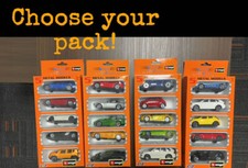 Burago Street Cars 5 Metal