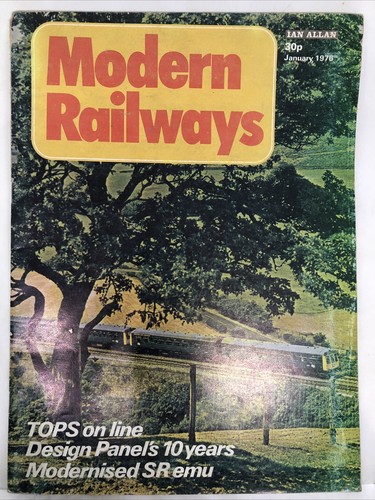 Modern railways magazine - modern,