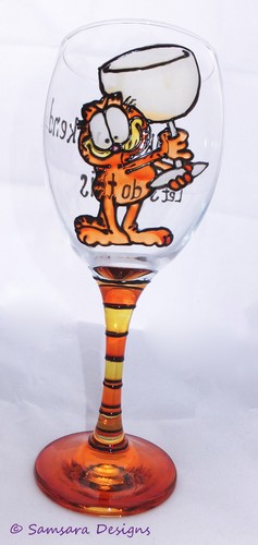 Garfield wine gin beer - garfield,
