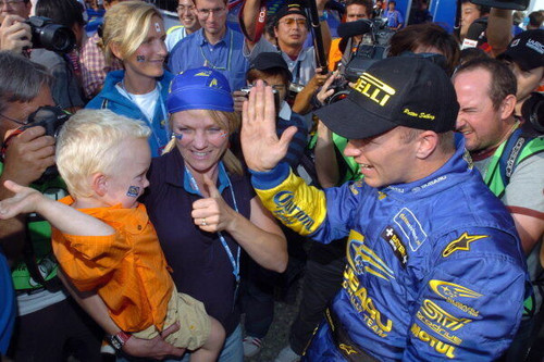 Rally winner petter solberg - rally,
