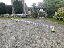 Weighted Wedding Traffic Cones X 4