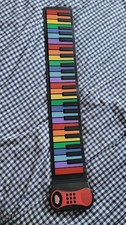 Kids electronic piano roll - electronic, roll-up