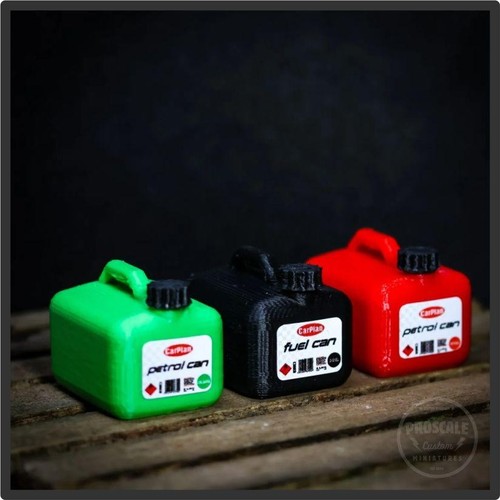 Scale fuel can set - 1/10, rc