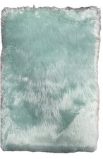 Faux Fur Rug 2x3ft Colorful
