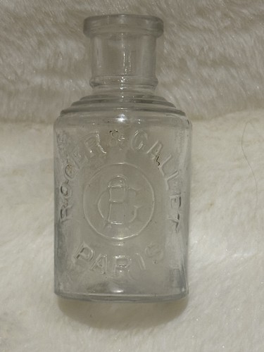 Antique clear glass roger - antique,