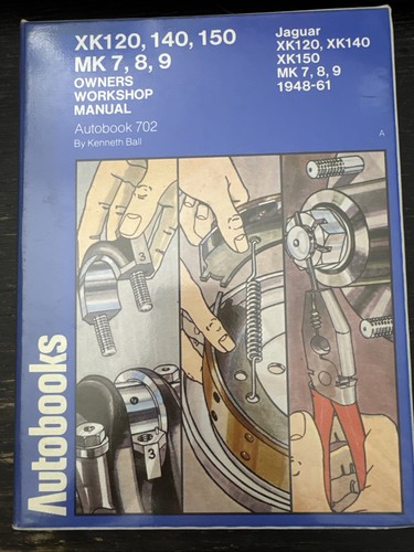 Autobooks 702 jaguar 120 - xk,